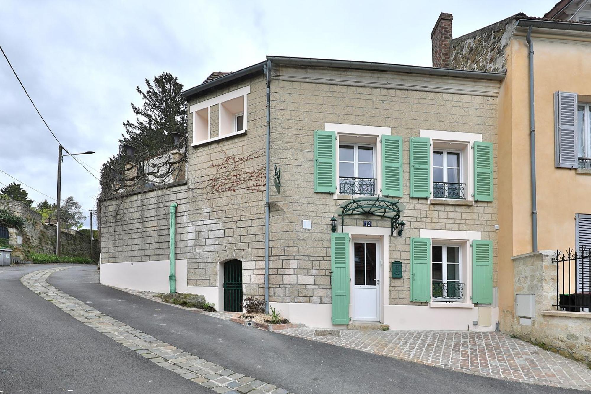 Villa L'Estampe Auvers-sur-Oise Exterior foto