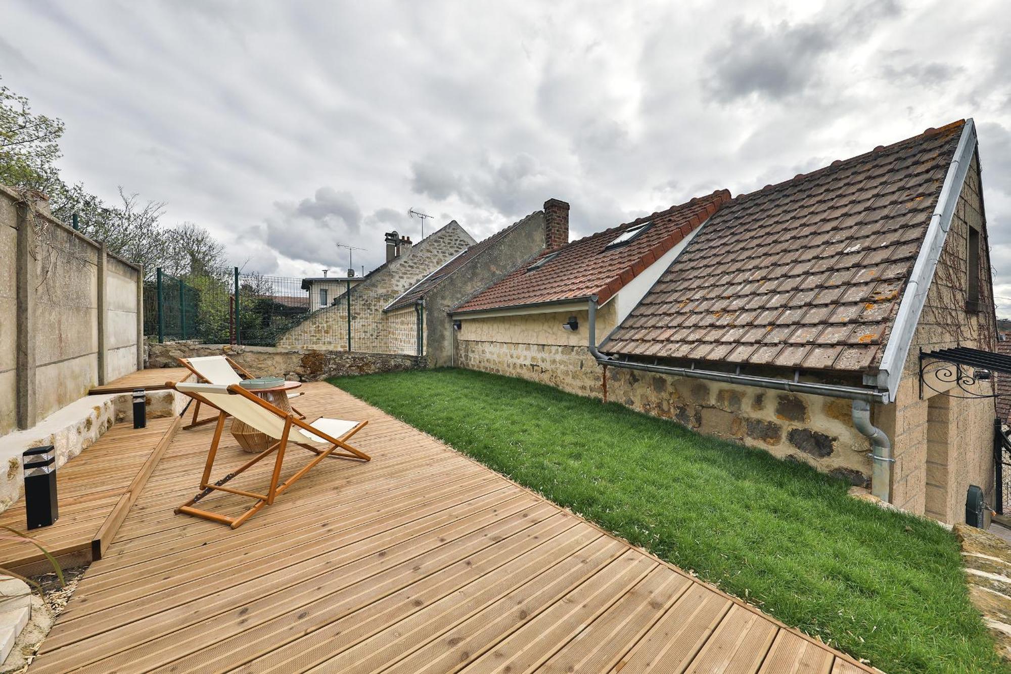 Villa L'Estampe Auvers-sur-Oise Exterior foto